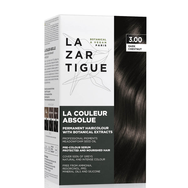 Lazartigue Permanent Hair Color Absolute 3.00 Dark Chestnut
