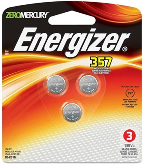 Energizer Silver Oxide Button Cell Battery, 1 Each
