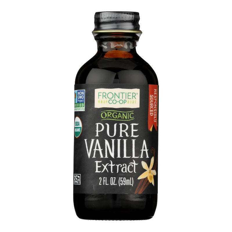 Frontier Co-Op Organic Extract Vanilla 2 Fl Oz