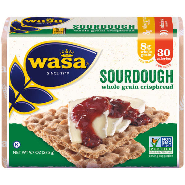 Wasa Flatbread, Crispbread, Sourdough, 9.7 Oz (275 G)