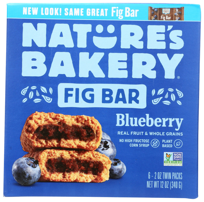 Nature's Bakery Blueberry Fig Bar - 12oz/6ct