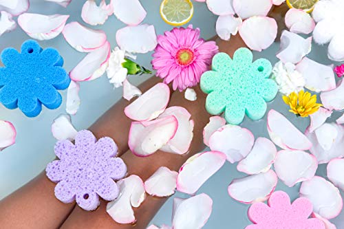 Spongelle Wild Flower Body Wash Infused Soap Sponge Freesia Pear