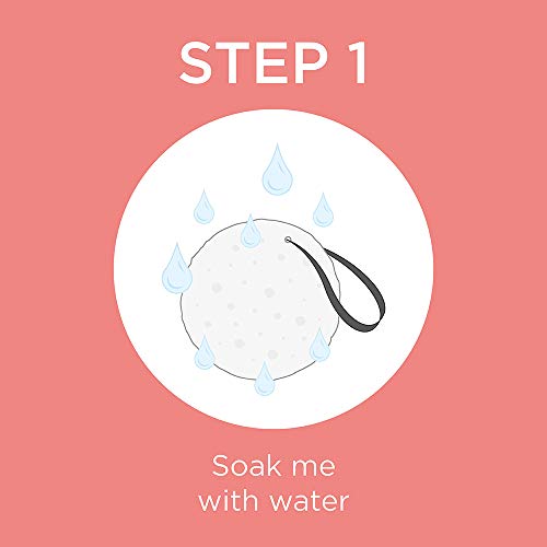 Spongelle Wild Flower Body Wash Infused Soap Sponge Freesia Pear