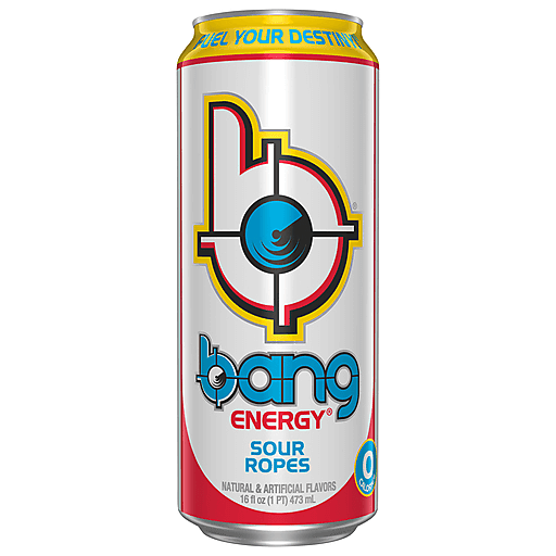 Bang Energy Drink, Sour Ropes 16 Fl Oz