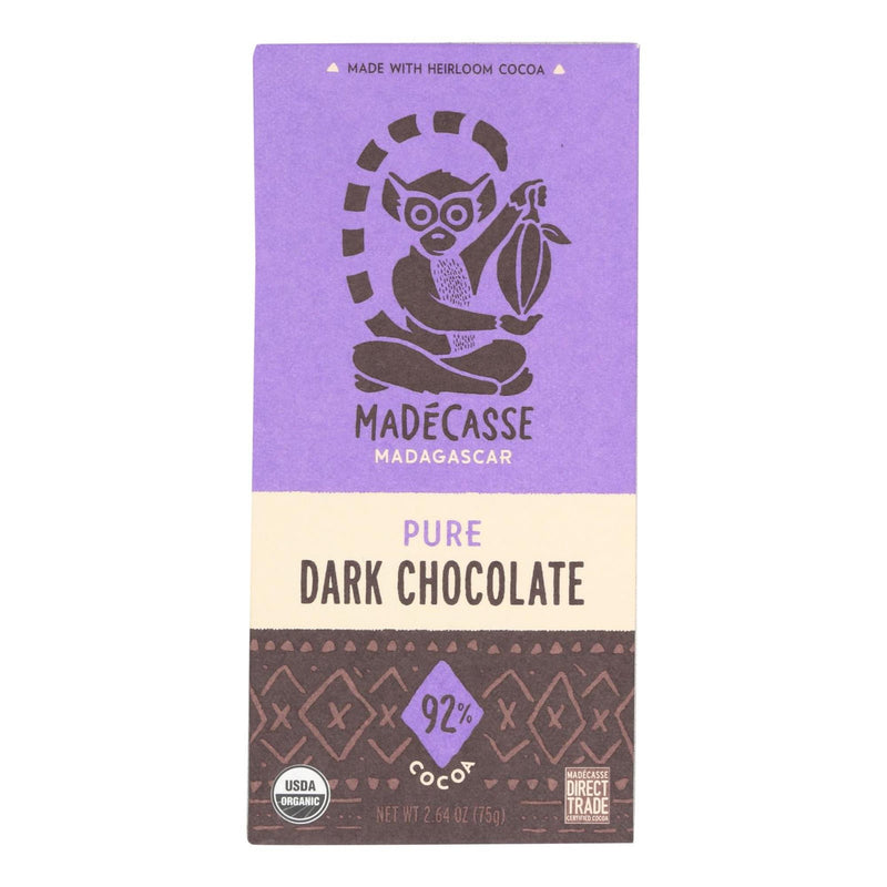 Beyond Good Madecasse 92% Percent Dark Chocolate 2.64 Oz
