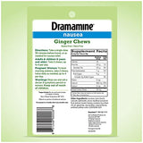 Dramamine Advanced Herbals Nausea, Morning Sickness Relief Soft Ginger Chews - 20ct
