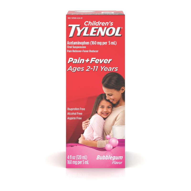 Tylenol Children's Pain + Fever Oral Suspension, 4 fl oz