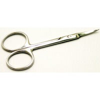 Basicare Extra Fine Curved Blade Cuticle and Hangnail Scissors