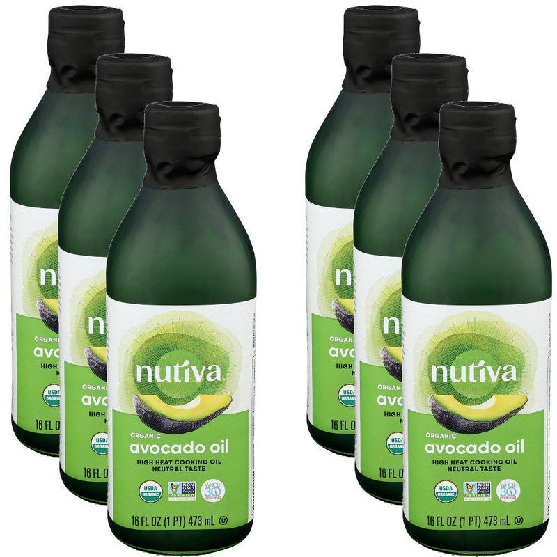 Nutiva, Organic Pure Avocado Oil, 16 Oz