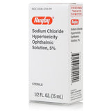 Rugby Sodium Chloride 5% Ophthalmic Solution Eye Drops, 15 mL