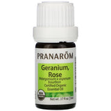 Pranarom Organic Essential Oil Geranium Rose 0.17 Fl Oz