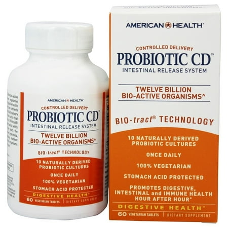 American Health Probiotic CD 60 Vegetable Capsules