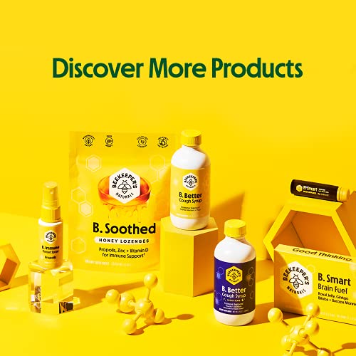 Beekeeper's Naturals Kids Daytime Propolis Cough Syrup - Size 4oz | Healf