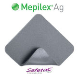 Mepilex AG Silicone Foam Dressing With Silver 4" x 4" each  287100