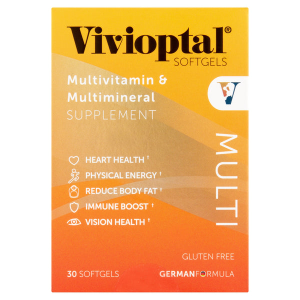 Vivioptal Multi Multivitamin & Multimineral Supplement 30 Softgels