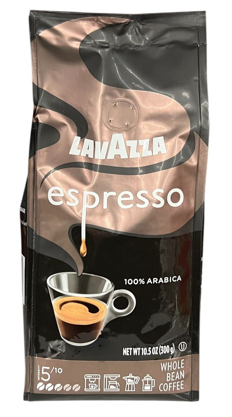 Lavazza Espresso 100% Arabica Whole Bean Coffee, 10.5 oz