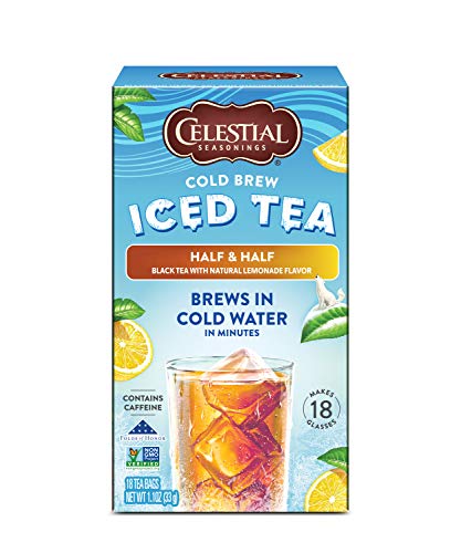 Celestial Seasonings Cold Brew Half & Half Tea, 18 Tea Bags
