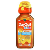 Vicks DayQuil Kids Cold & Cough + Mucus Liquid, Honey, 8 fl oz