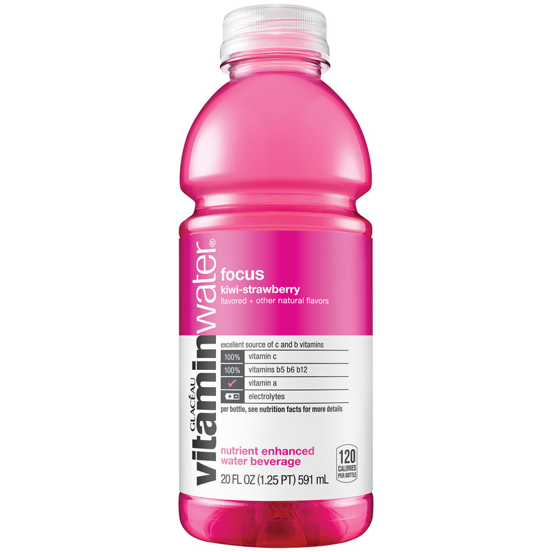 vitaminwater Focus Kiwi-Strawberry Electrolyte Drink 20 fl oz