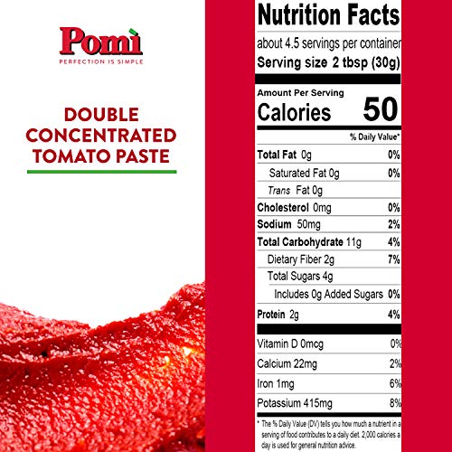 Pomi Tomato Paste Double Concentrated 4.6 Oz