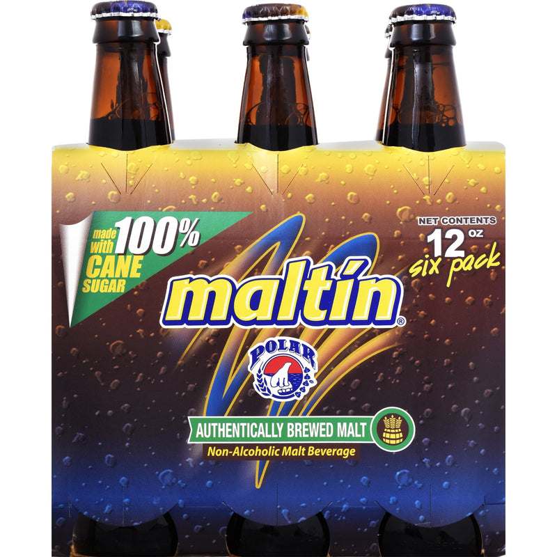 Malta Maltin Polar Bottle 12 Oz 6 Packs