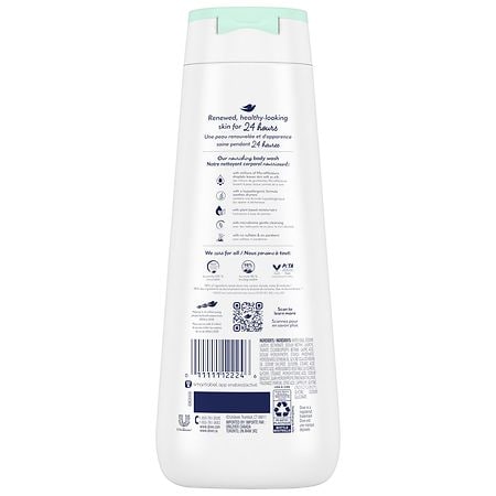 Doma del baño sensible de la piel del cuerpo de la piel 20 oz