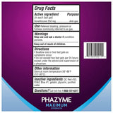Phazyme alivia el gas rápido 250 mg 12ct