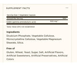 Solgar GABA 500mg Vegetable Capsules 50ct