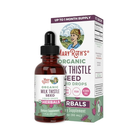 Mary Ruth's Organics Milk Thistle Seed Liquid Extract, 1 oz