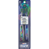 Oral-B Kids' Manual Toothbrush with Extra Soft Color Changing Bristles - 2ct