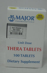 Major Thera Multivitamin Tablets, 100 ct
