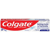 Colgate Baking Soda and Peroxide  Brisk Mint  Whitening Toothpaste - 4oz
