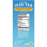 Celestial Seasonings, Cold Brew Iced Tea, Sweetened Tea with Lemon, 18 Tea Bags, 1.3 Oz (37 G)