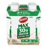 Boost Max Protein Nutritional Drink, Vanilla, 4 Ct