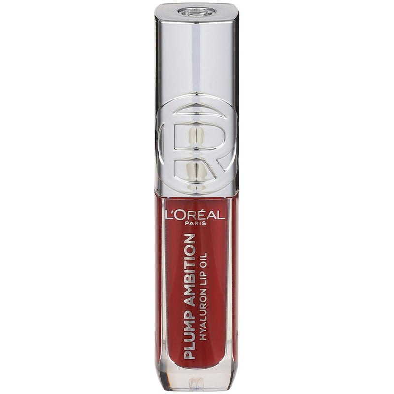 L'Oréal Paris Plump Ambition Hyaluron Lip Oil Gloss, Cherry Cherie, 0.16 Fl Oz
