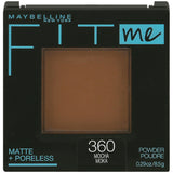 Maybelline Fit Me Matte + Poreless Powder, Mocha, 0.29 oz
