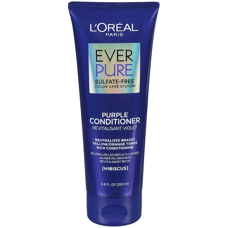 L'Oréal Paris EverPure Purple Conditioner, 6.8 Fl Oz