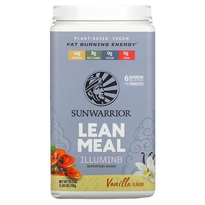 Sunwarrior Lean Vegan Plant Based Protein Powder Vanilla, 1.59 lb