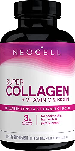 NeoCell Collagen Peptides Dietary Supplement Tablets, 180 Ct