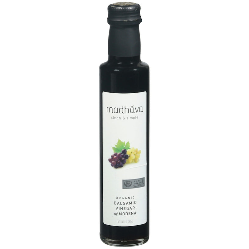 Madhava, Clean & Simple, Organic Balsamic Vinegar of Modena, 8.45 Fl Oz