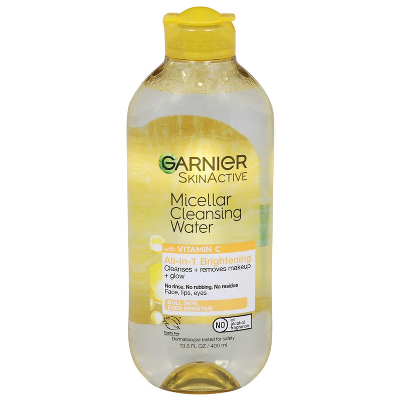 Garnier, SkinActive, Micellar Cleansing Water with Vitamin C, 13.5 Fl Oz