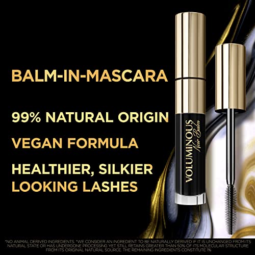 L'Oréal Paris Voluminous Noir Balm Volumizing Mascara, 980 Black