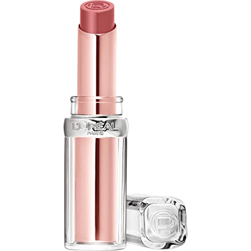 L'Oréal Paris Glow Paradise Balm-in-Lipstick with Pomegranate Extract, Nude Heaven, 0.1 Oz