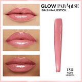 L'Oréal Paris Glow Paradise Balm-in-Lipstick with Pomegranate Extract, Nude Heaven, 0.1 Oz