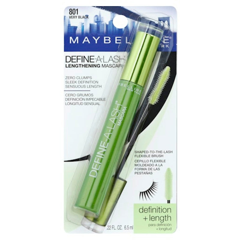 Maybelline Define-A-Lash Lengthening Mascara, Very Black