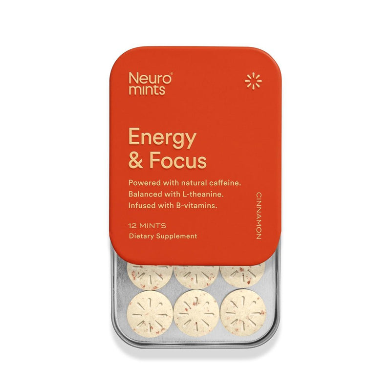 Neuro Energy & Focus Mints Fresh Cinnamon Flavor 12 ct