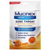 Mucinex InstaSoothe Sore Throat Lozenges, Honey & Echinacea, 20 Ct