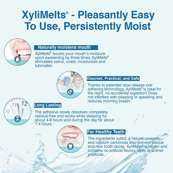 Oracoat Xylimelts For Dry Mouth Discs 40ct