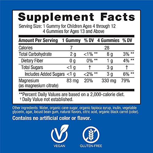 Natural Vitality Vegan Natural Calm Gummies for Stress - Raspberry Lemon - 60ct