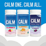 Natural Vitality Vegan Natural Calm Gummies for Stress - Raspberry Lemon - 60ct